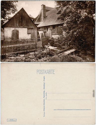 Ansichtskarte frohnau - ansichtskarte,