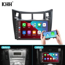 Für Toyota Yaris XP90 2005-2012 Carplay Android 13 Autoradio BT GPS Navi 4+64GB