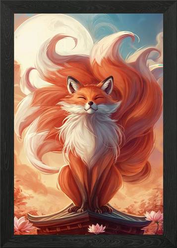Gerahmtes wandbild poster - wandbild,