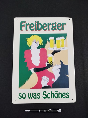 Bier brauerei werbeschild - bier,