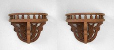 Halbrunde wandkonsolen set - wandkonsolen-set, 2