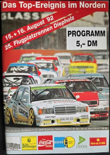 Programmheft dtm 1992 - dtm,
