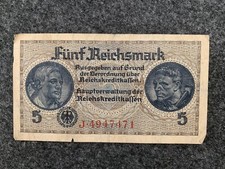 Fünf Reichsmark (Schein) /