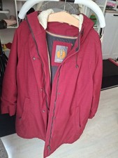 Damen Elkline WinterMantel Weinrot  Gr.50