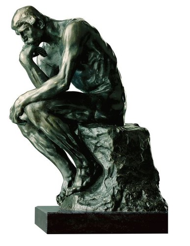 Auguste rodin skulptur der - rodin,