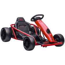 24V Elektro Go Kart für Kinder, Drift Ride-On Racing Go Kart mit 2 Geschwindigkeiten