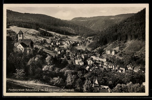 Ansichtskarte schramberg - ansichtskarte,