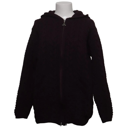 Aran mör kapuzenpullover - aran,