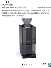 Klarstein crushed ice maschine - ice,