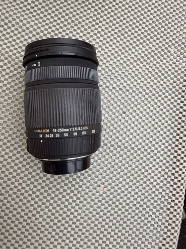 Zoom sigma 250mm 6 - sigma, 18-250mm