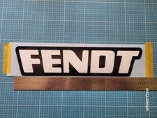 FENDT Kabinenbeschriftung Retro Logo