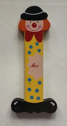 Sevi holz buchstaben clown - holz-buchstaben,
