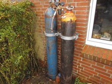 Sauerstoffflasche 50 l & Acetylenflasche 50 l