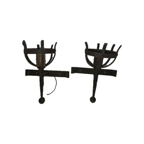 Wandlampen aus schmiedeeisen - wandlampen,