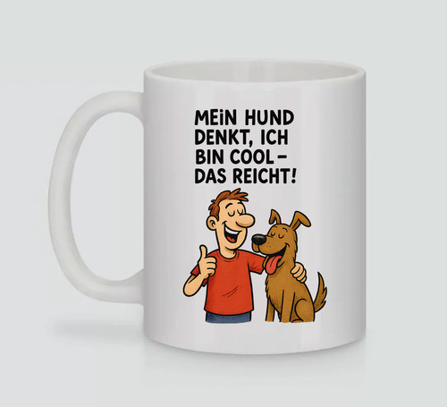 Lustige spruch tasse - tasse, hund