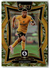 2024-25 Panini Select Premier League No. 27 Joao Gomes Camo Prizm 71/150