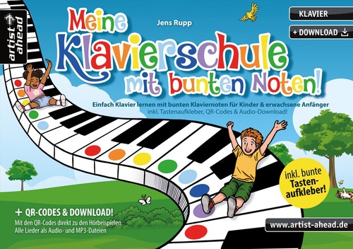 Meine klavierschule mit - klavierschule, bunten