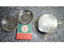 MELITTA  Alu Tassen Filter rund - Bakelitgriff + Kaffee Filter-Blätter - Outdoor