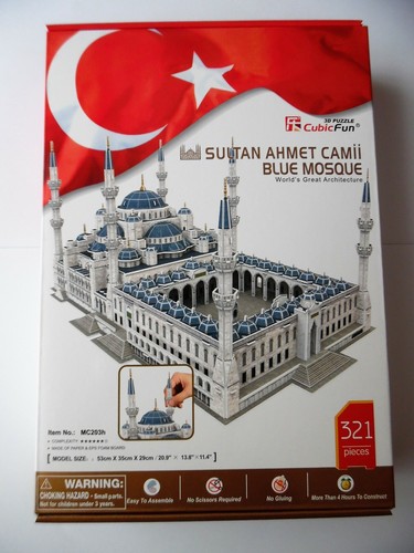 Puzzle sultan ahmet - 3d,