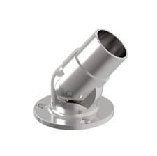 Edelstahl Wandflansch mit