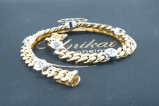 Diamantarmband Gold 585 Goldarmband 1,2 Karat 14 k Armband Diamanten 18,5 cm