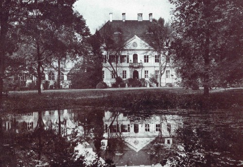 Schloß lampersdorf zaborów - schloß, lampersdorf/