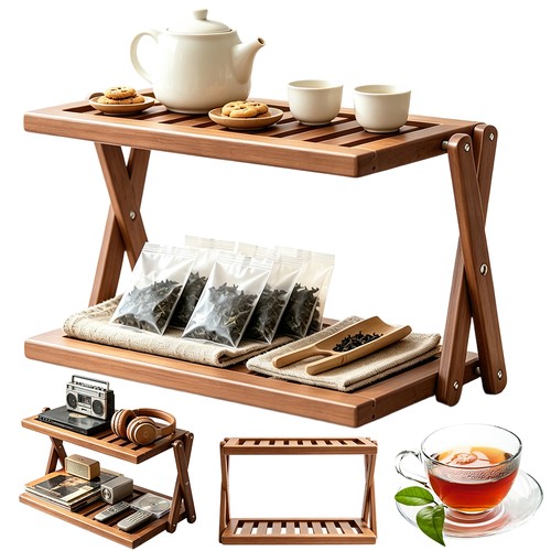 Faltbares holz standregal - faltbares,