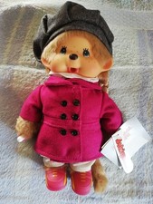 Sekiguchi Monchhichi Pink Coat Girl