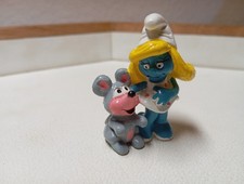 Schleich Schlumpfine mit Maus