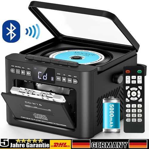 Tragbar player boombox - tragbar, cd