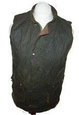 Johnny Walker Herren Wachsjacke/Wachsweste Gr S Grün Outdoor Vintage