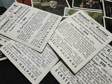 38x ECKSTEIN NR 5/RARITÄT