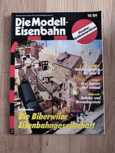 Die modell eisenbahn 1989 - modell-eisenbahn, 10/1989