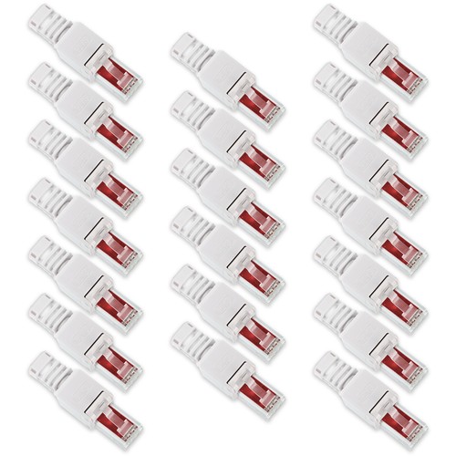20x netzwerk stecker rj45 - stecker,