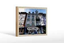 Holzschild 12x18cm Düsseldorf Gerresheim Holz Schild