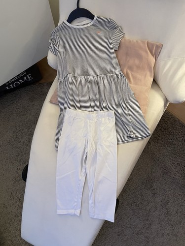 2er set kleid mit leggings - kleid,