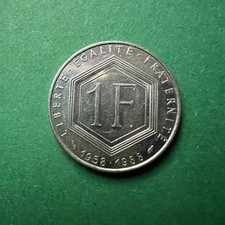 Franc 1988 frankreich - franc,
