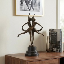 Hochwertige Bronzefigur Art
