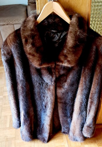 Kuschelweiche echte nerzjacke - kuschelweiche,