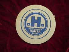 Dortmunder Hansa Bier Coaster