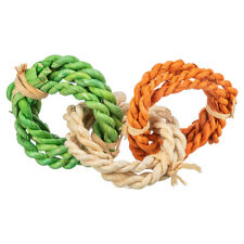 Trixie Spielringe Nagerspielzeug für Meerschweinchen und Kaninchen Ø 6x15 cm