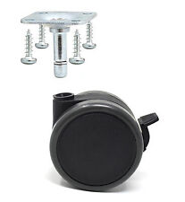 Design61 4x Möbelrollen