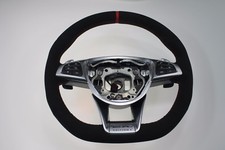 MERCEDES CLS CLA GLA GLE  AMG PERFORMANCE LENKRAD NEU BEZIEHEN ALCANTARA