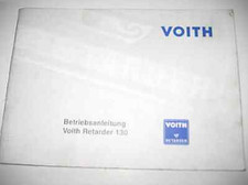 Bedienungsanleitung VOITH Retarder 130 Ausg 1996