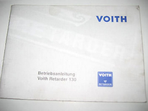 Bedienungsanleitung voith - bedienungsanleitung,