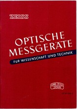 CARL ZEISS JENA Prospekt