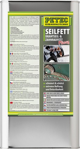 Petec seilfett - seilfett, 5l