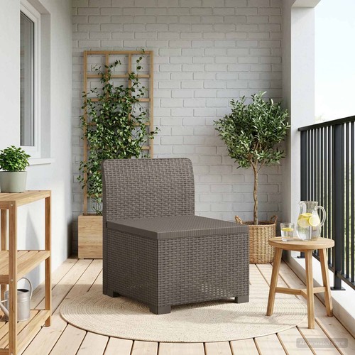 Sitzer gartensofa rattan - 1-sitzer,