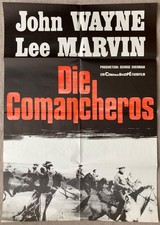 John Wayne Western Die Comancheros Pferde orig. Filmplakat