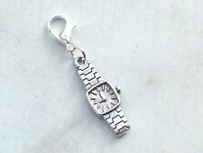 Charms Anhänger Uhr *Charm Armbanduhr für Bettelarmband Kette 